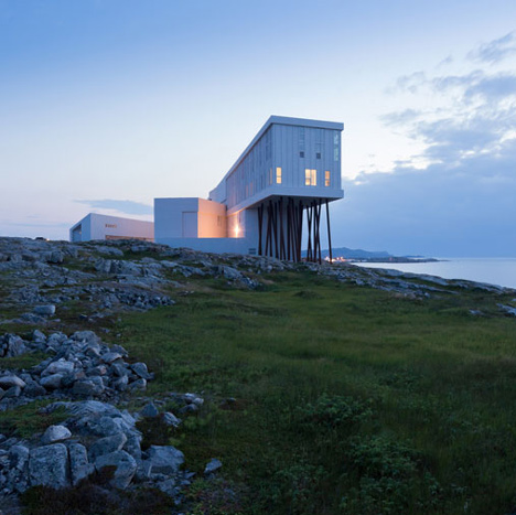 Fogo Island Inn by Saunders Architecture