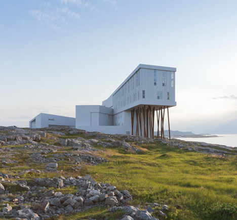 Fogo Island Inn by Saunders Architecture
