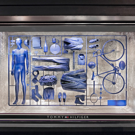 I Have a Lifestyle installation at La Rinascente by Fabio Novembre for Tommy Hilfiger