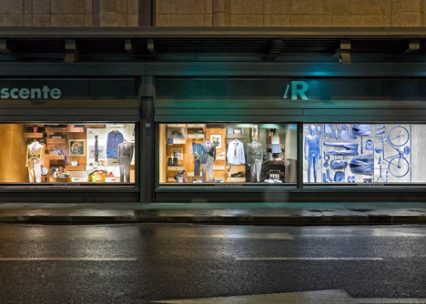 I Have a Lifestyle installation at La Rinascente by Fabio Novembre for Tommy Hilfiger