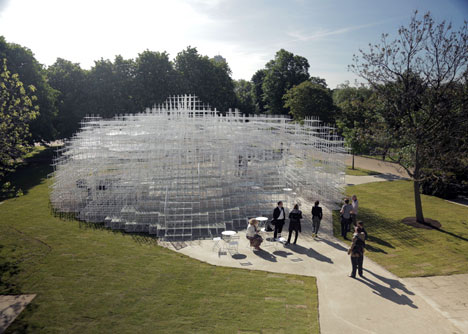 Serpentine Gallery Pavilion in London by Sou Fujimoto Serpentine Gallery Pavilion in London by Sou Fujimoto