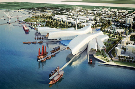 National Maritime Museum of China by Cox Rayner Architects National Maritime Museum of China by Cox Rayner Architects