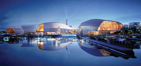 National Maritime Museum of China by Cox Rayner Architects