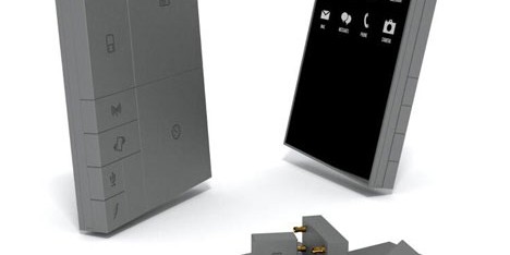 Phoneblocks lego-like mobile phone in Dezeen Mail #176