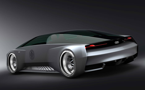 Quattro Fleet Shuttle virtual car by Audi for Ender's Game