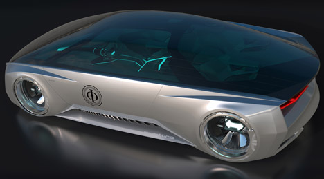 Quattro Fleet Shuttle virtual car by Audi for Ender's Game