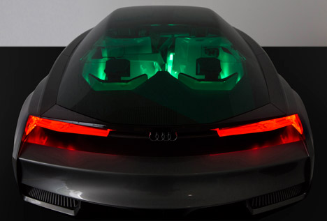 Quattro Fleet Shuttle virtual car by Audi for Ender's Game