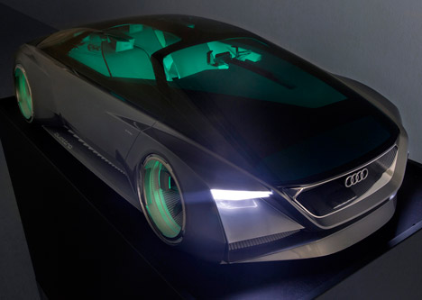 Quattro Fleet Shuttle virtual car by Audi for Ender's Game