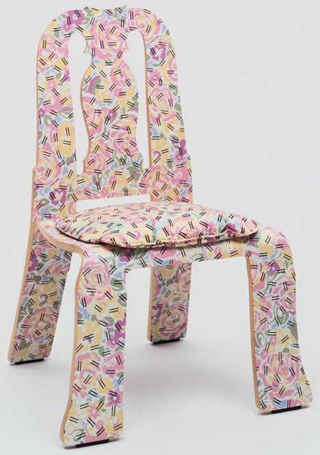 Designing Modern Women 1890–1990 at MoMA Queen Anne Side Chair by Robert Venturi with Denise Scott Brown, 1983_Designing Modern Women at MoMA_dezeen_20