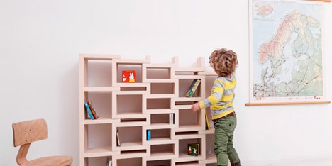 REK Bookcase Junior by Reinier de Jong