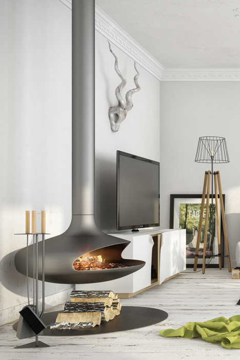 Scandinavian Shades of White realistic renderings by Milan Stevanović