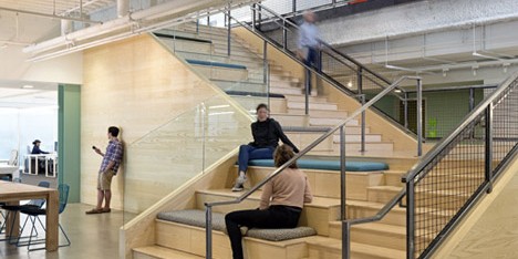 Special feature: stairs you can sit on