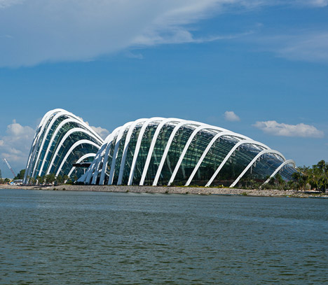 Wilkinson Eyre Architects' cooled conservatories at Gardens by the By in Singapore