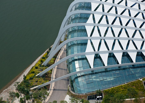 Wilkinson Eyre Architects' cooled conservatories at Gardens by the By in Singapore