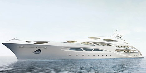 Superyacht by Zaha Hadid