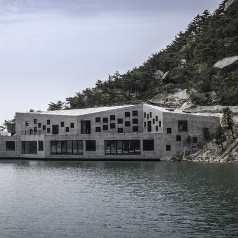 Tianzhoushan Tea House by Archiplein