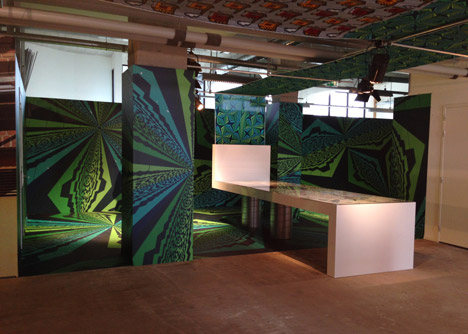 Vlisco Unfolded exhibition at Dutch Design Week 2013