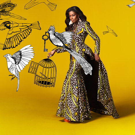 Vlisco Celebrate Winter 2013 collection. Photograph by Dirk Lambrechts