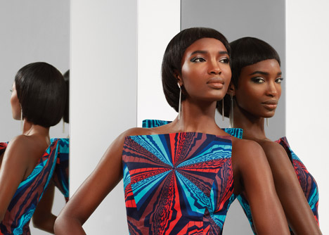 Vlisco Unseen Summer 2013 collection. Photograph by Barrie Hullegie