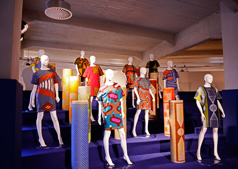 Vlisco Unfolded exhibition at Dutch Design Week 2013