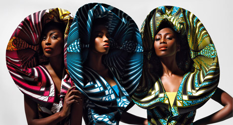 Dazzling Graphics Spring 2011collection. Photograph by Fritz Kok