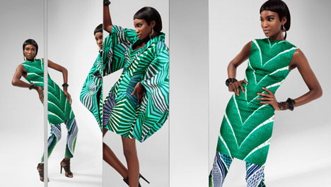 Vlisco Unseen Summer 2013 collection. Photograph by Barrie Hullegie