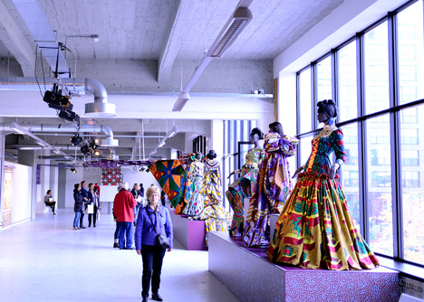 Vlisco Unfolded exhibition at Dutch Design Week 2013