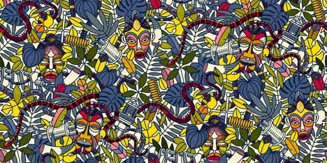 Studio Job print for Vlisco