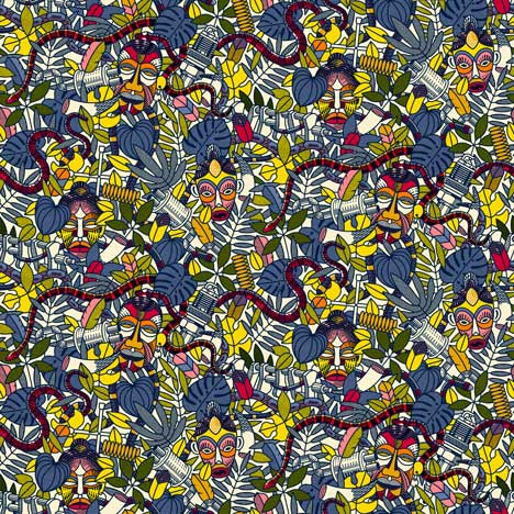 Studio Job print for Vlisco