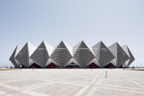 Baku Crystal Hall in Azerbaijan by GMP Architekten