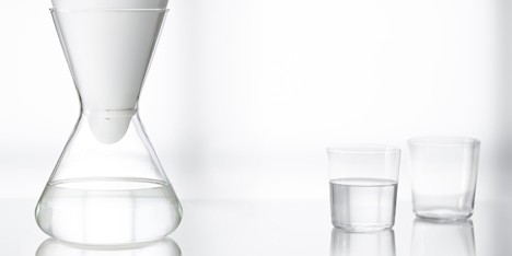 Carafe and water filter by Soma
