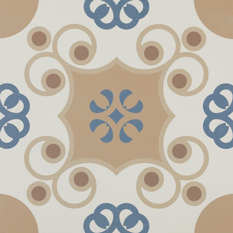Frame-up tile collection by Refin