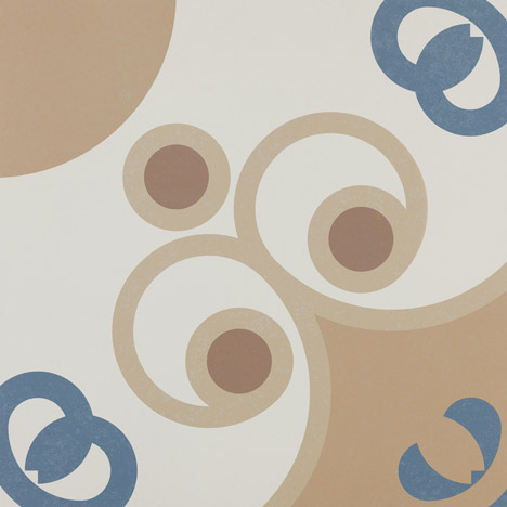 Frame-up tile collection by Refin