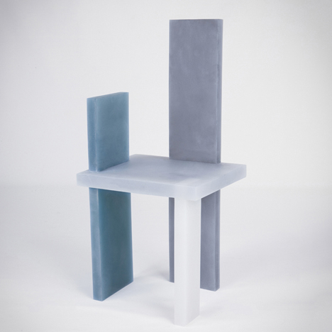 Haze Series in white, grey and navy by Wonmin Park