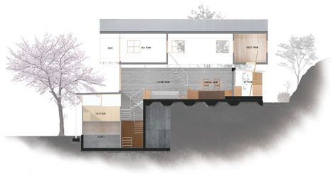 House in Ishikiri by Tato Architects