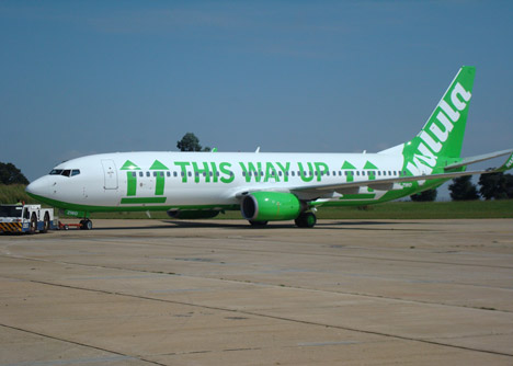 Kulula airline livery