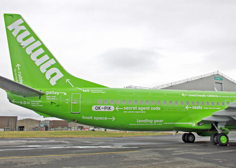 Kulula airline livery