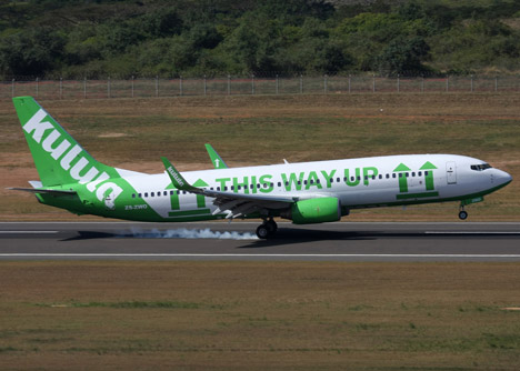 Kulula airline livery