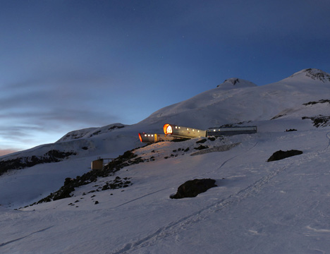 LEAPrus 3912 mountain hotel in Russia by LEAPfactory