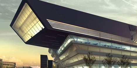 Movie: Library and Learning Centre in Vienna by Zaha Hadid Architects