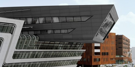 Library and Learning Centre in Vienna by Zaha Hadid Architects