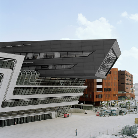 Library and Learning Centre in Vienna by Zaha Hadid Architects