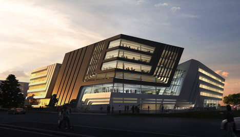 Library and Learning Centre in Vienna by Zaha Hadid Architects