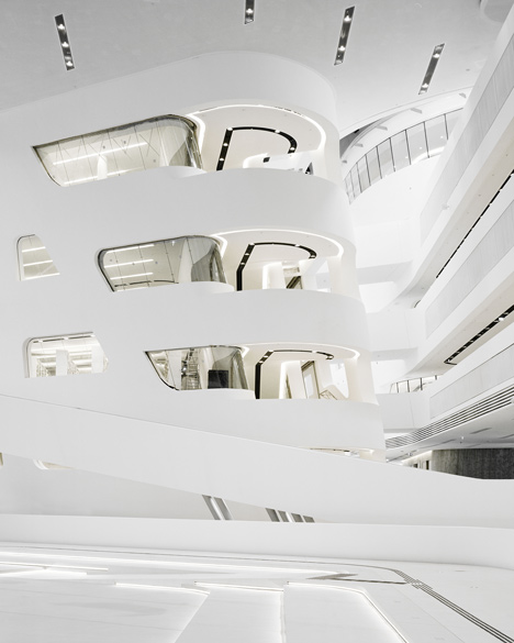 Library and Learning Centre in Vienna by Zaha Hadid Architects