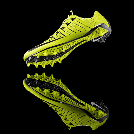 Out of Hand: Materializing the Postdigital at MAD - Nike Vapor Laser Talon 3D-printed football boot