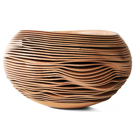 Rillen Vessels by Christoph Finkel at Luminaire Lab
