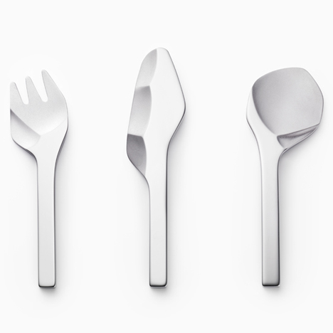Sekki cutlery by Nendo