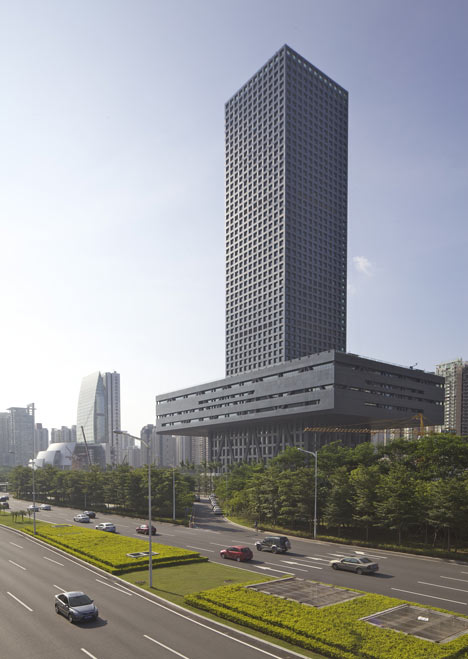 Shenzhen Stock Exchange by OMA