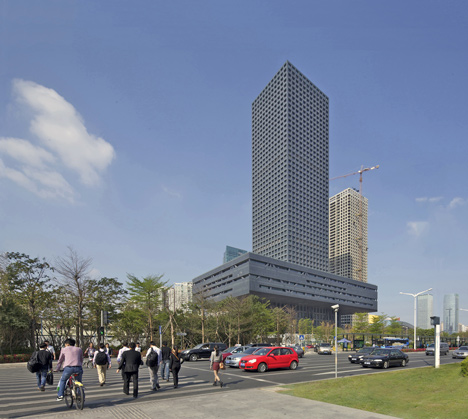 Shenzhen Stock Exchange by OMA