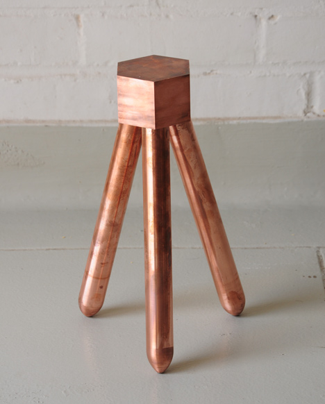 Stepstool by Jonathan Meueke at Spaces in Between by Aldo Bakker